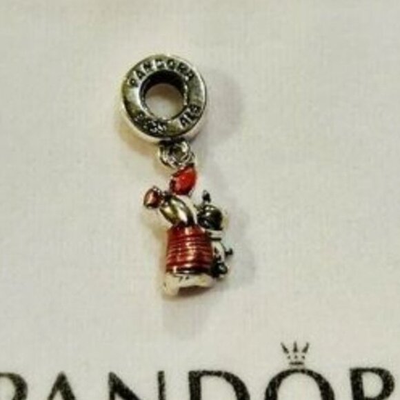 Pandora Disney Winnie the Pooh Piglet & Bear Dangle Charm - Picture 4 of 4